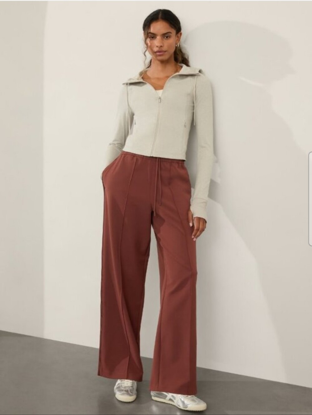 NWT Athleta Endeavor Relaxed Wide Leg Pants